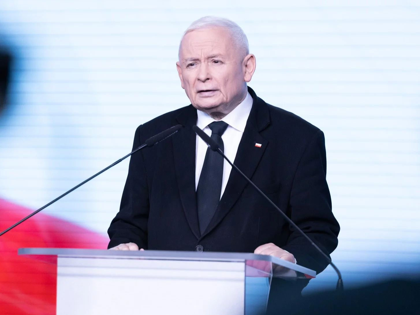 Prezes PiS Jarosław Kaczyński