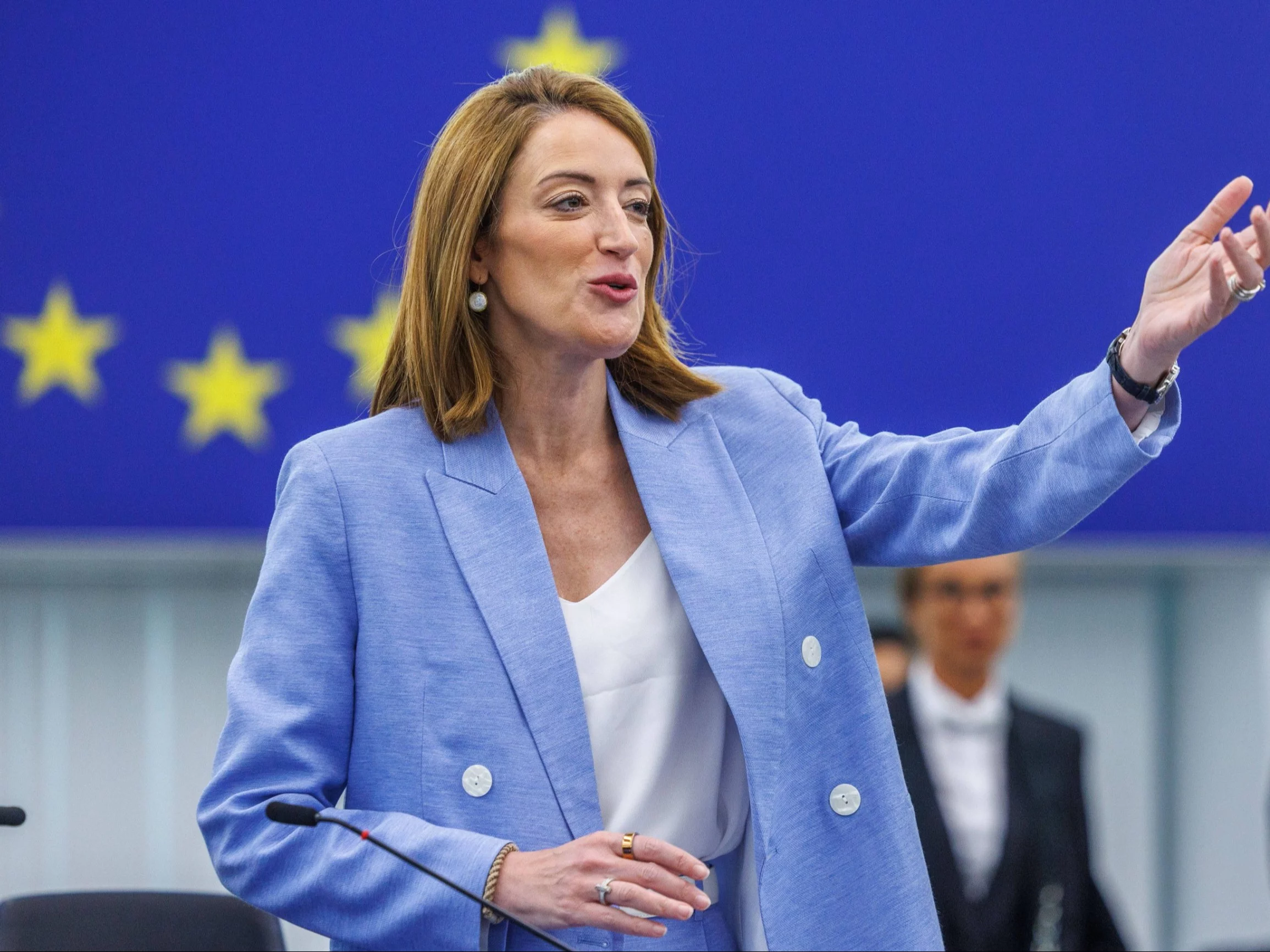 Przewodnicząca PE, maltańska socjalistka Roberta Metsola