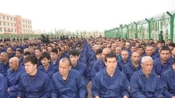 Ujgurowie w chińskim obozie koncentracyjnym