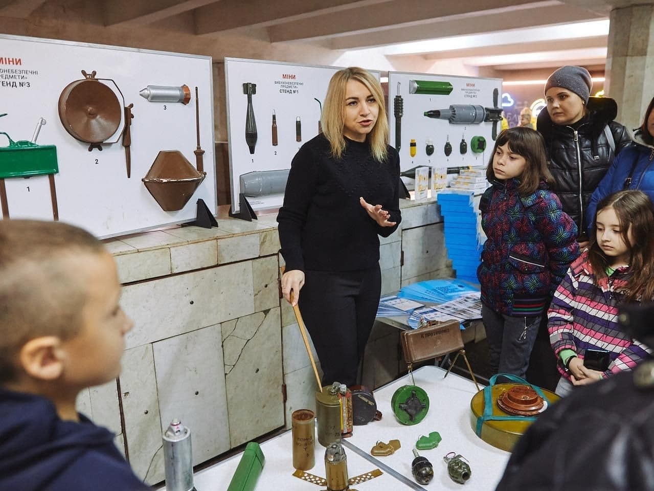 Wykład o urządzeniach wybuchowych w charkowskim metrze