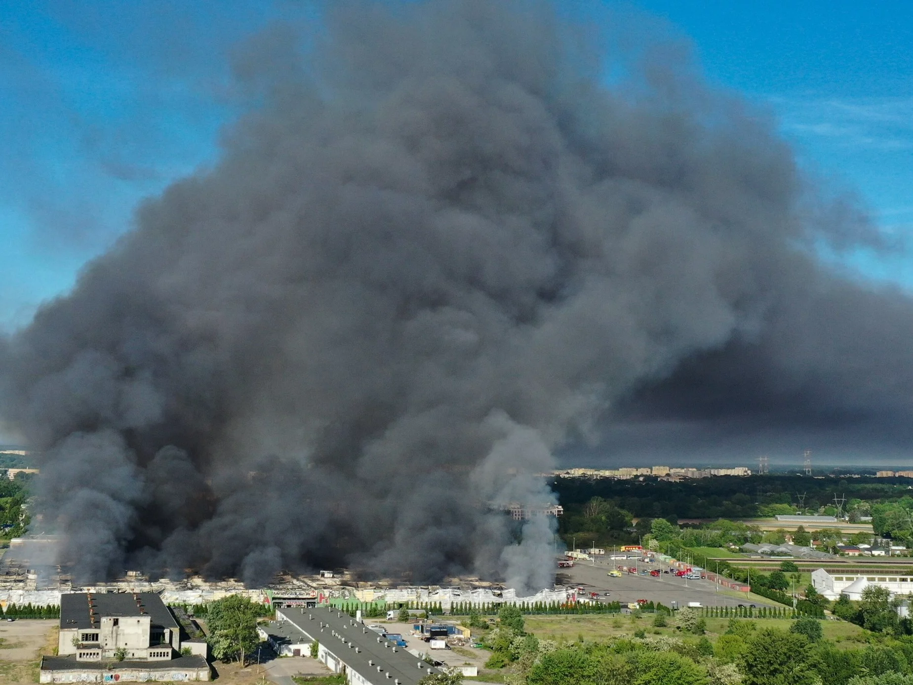 Jest podejrzany ws. pożaru Marywilskiej 44. Został skazany na Litwie