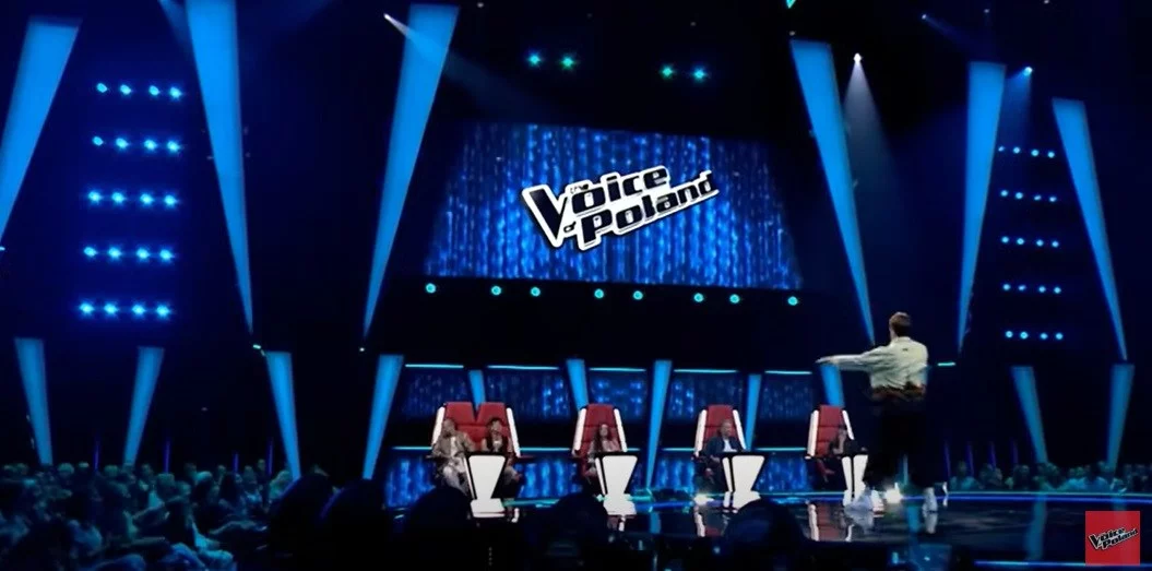 Kadr z programu "The Voice of Poland"