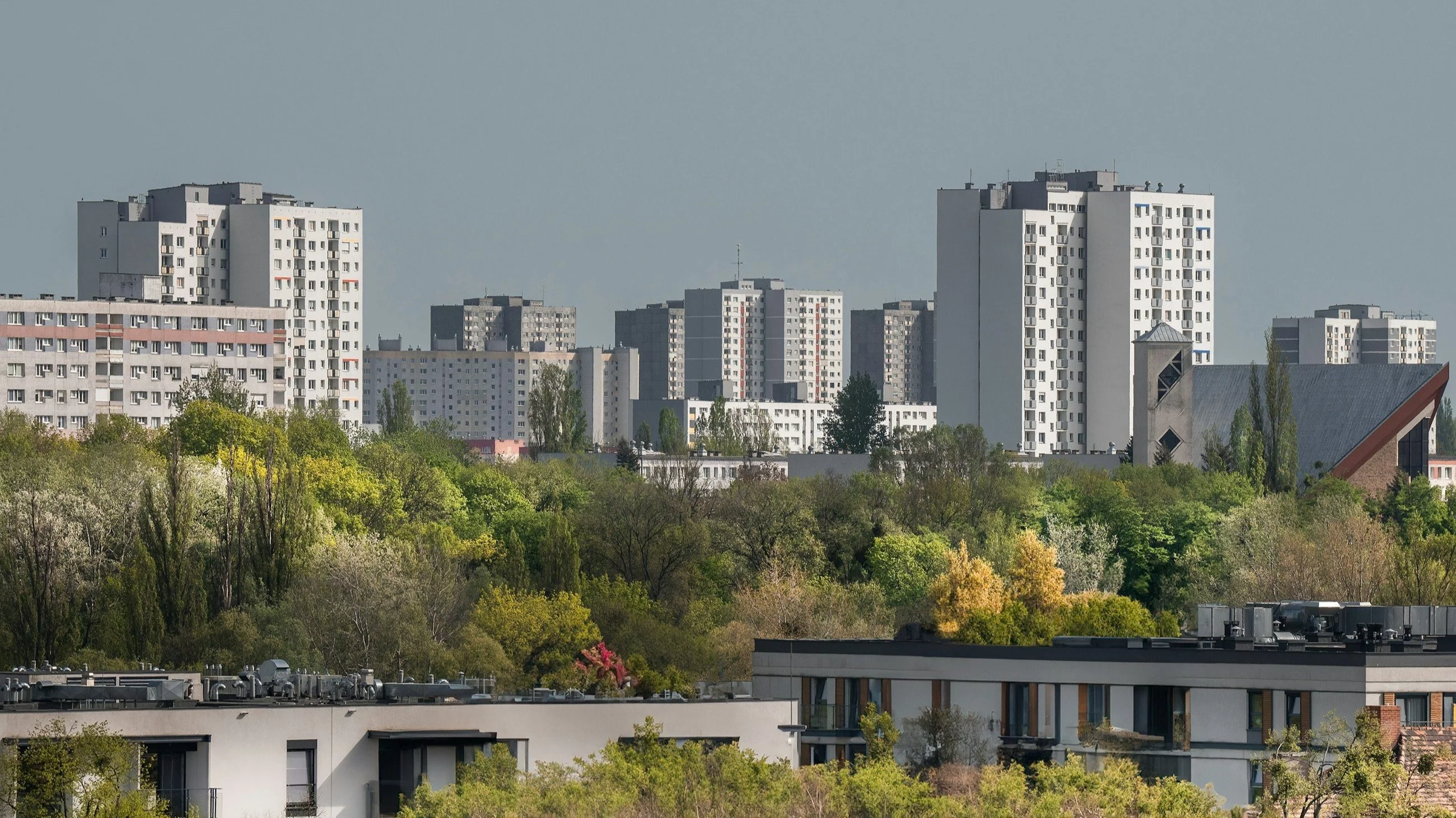 Poznań. Blokowisko na dzielnicy Rataje