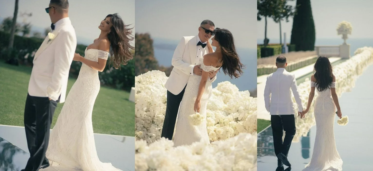 Ślub ukraińskiej modelki Niki Kuznetsovej w Cannes