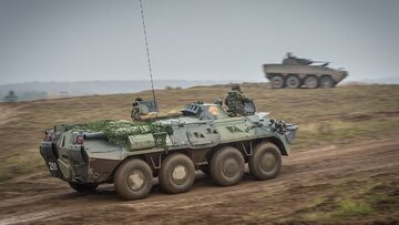 Ukraiński transporter opancerzony BTR-80