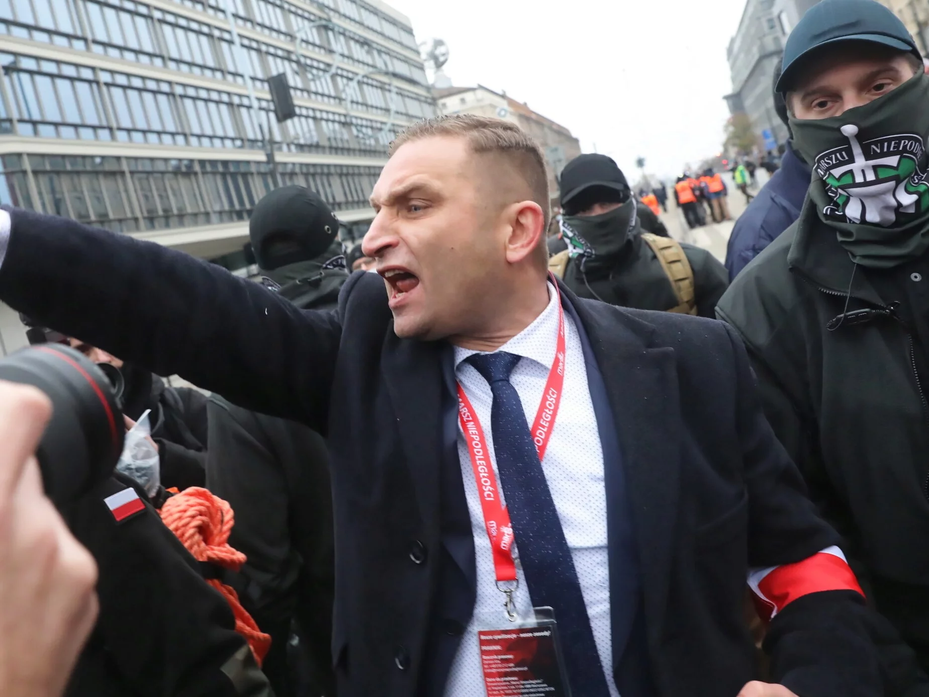 Bąkiewicz's pardon. Law and Justice MP cites example from the left