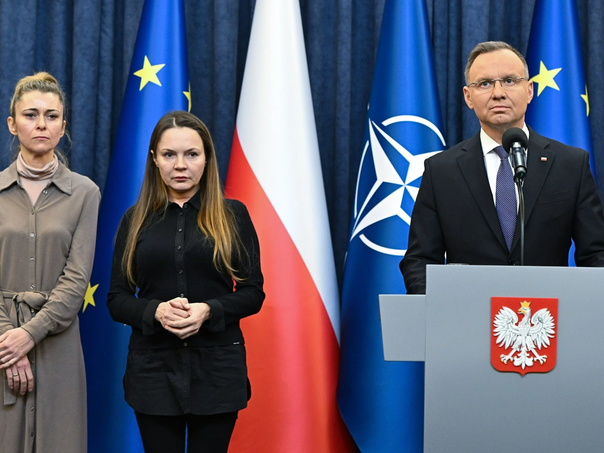 Andrzej Duda, Barbara Kamińska, Roma Wąsik