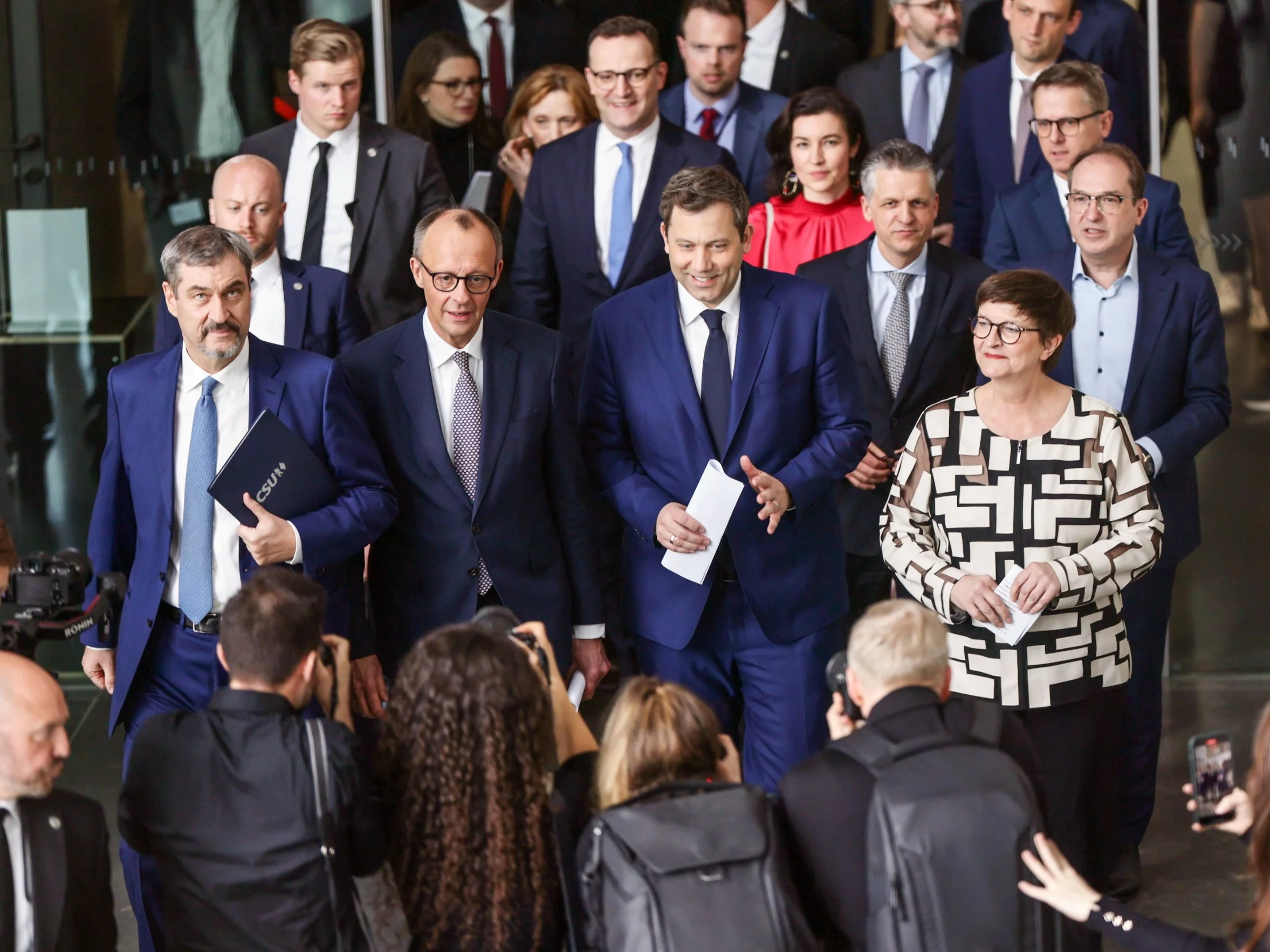 Politycy CDU/CSU i SPD