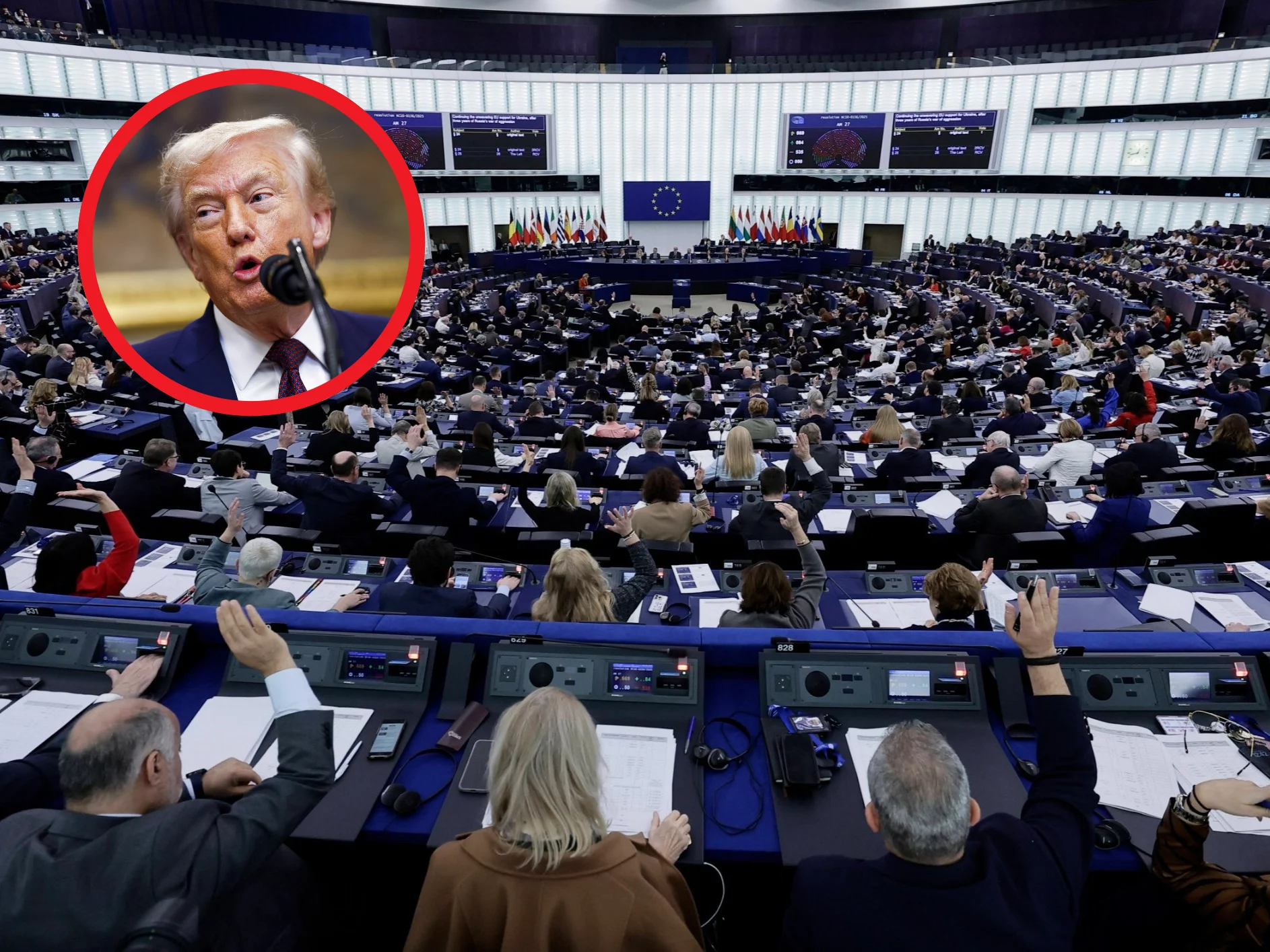 Europarlament, Donald Trump
