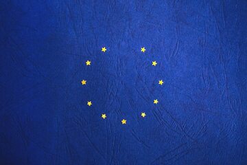 Unia Europejska. Flaga. Zdj. ilustracyjne