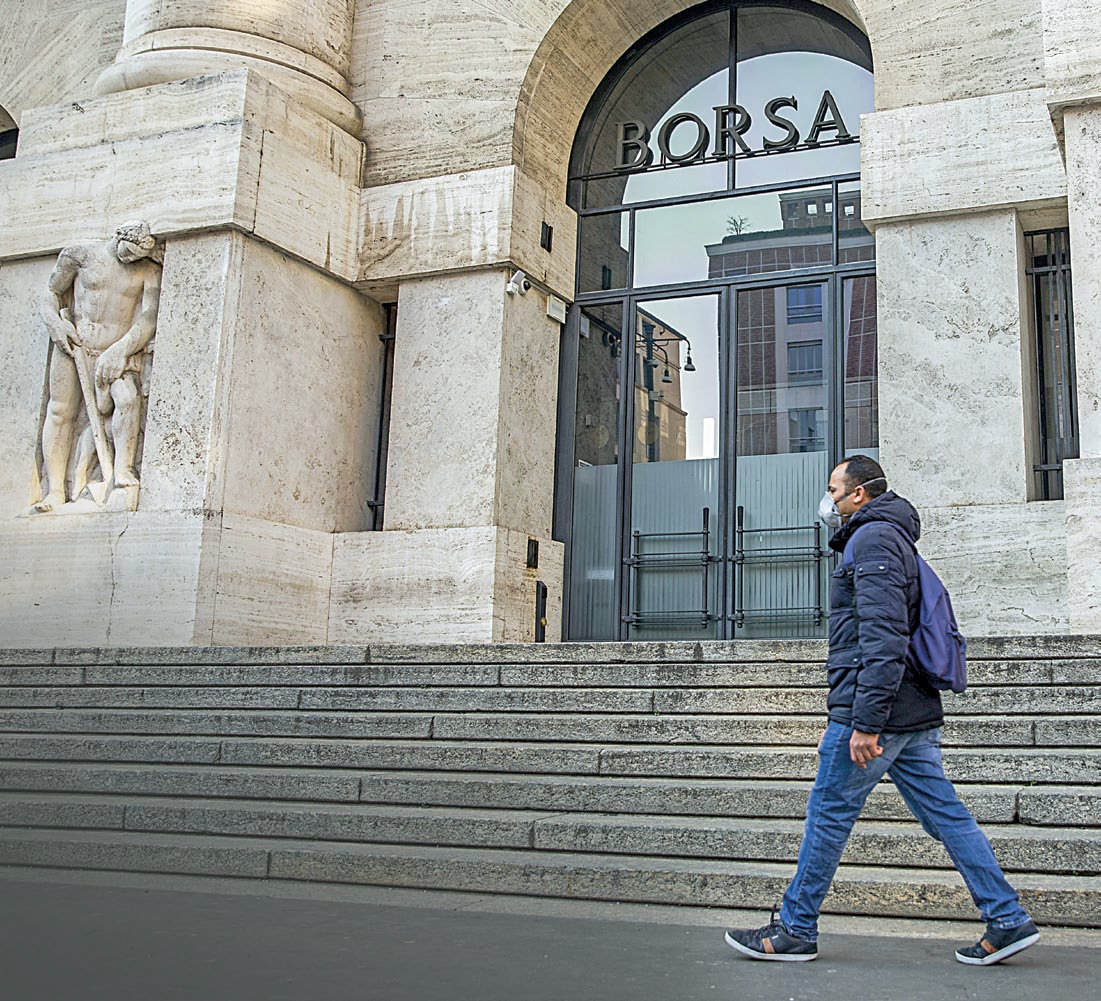 Epidemia koronawirusa doprowadziła do krachu na włoskiej giełdzie