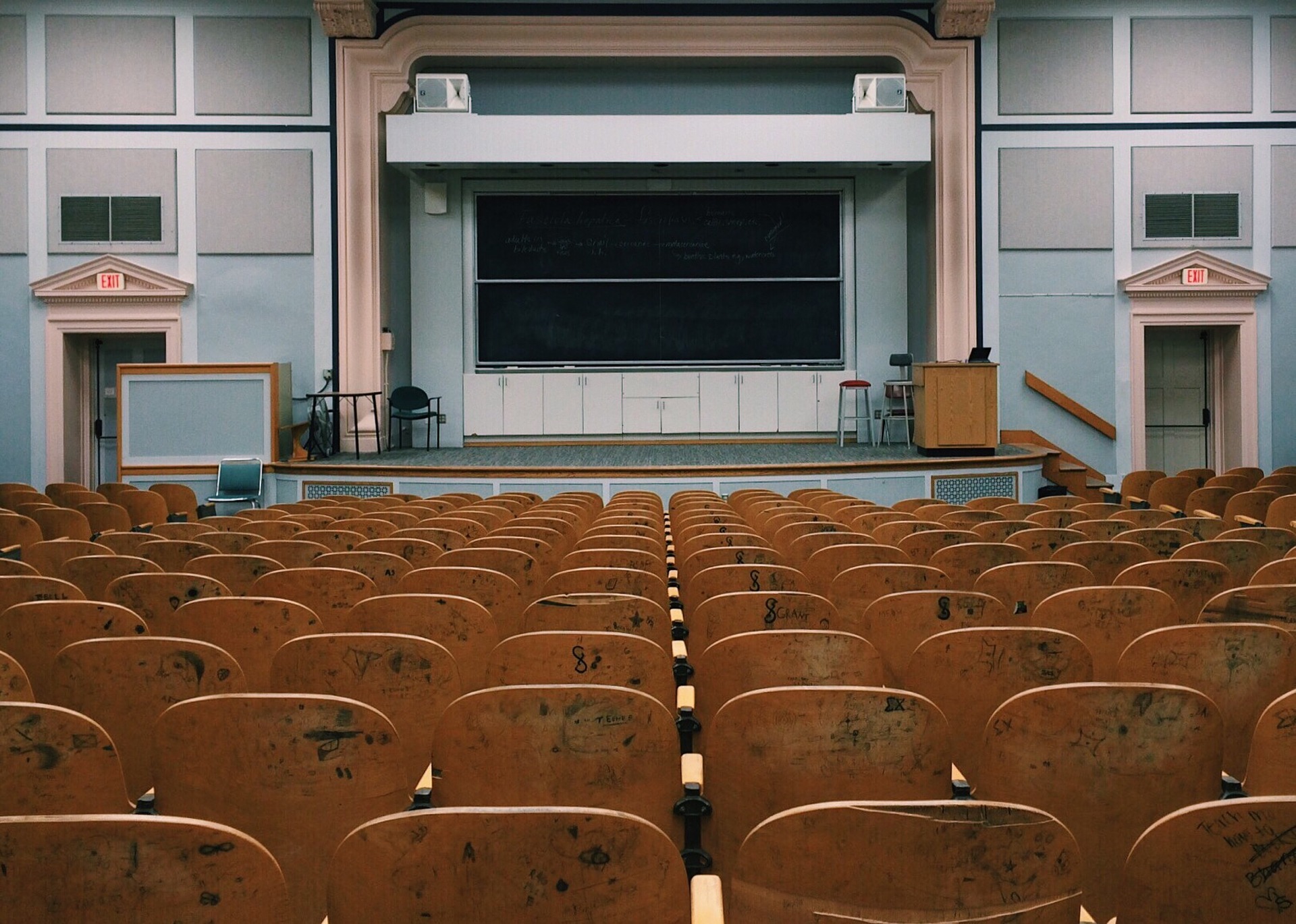 Sala wykładowa dla studentów