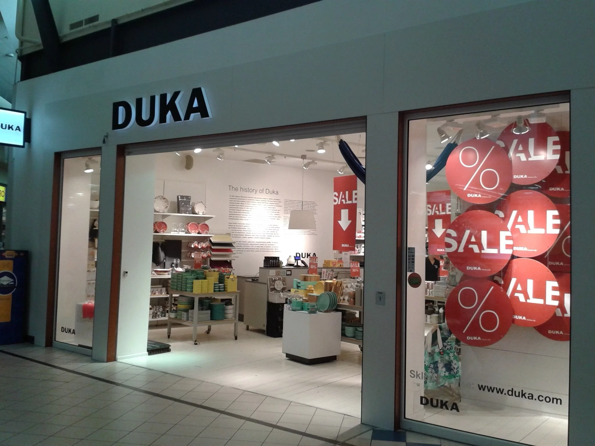 Sklep sieci Duka, zdjęcie ilustracyjne