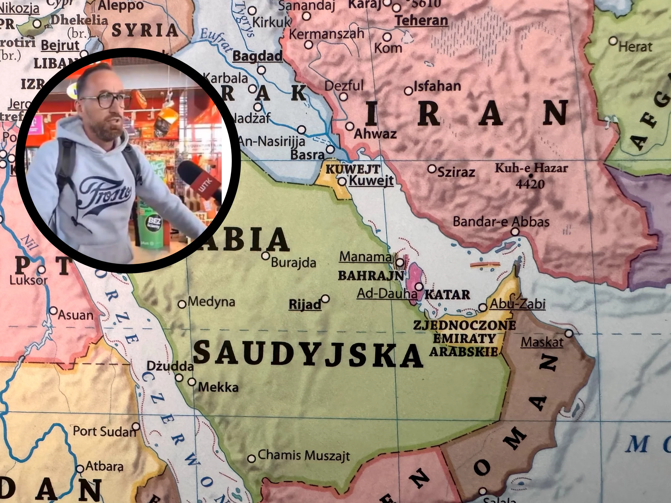 Polak ewakuowany z Bliskiego Wschodu