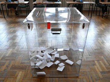 Urna wyborcza, zdjęcie ilustracyjne