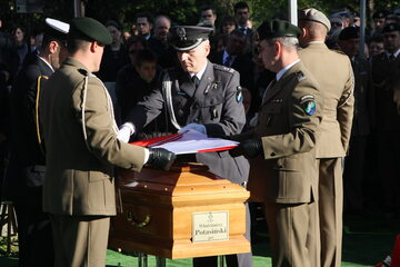 Uroczystości pogrzebowe gen. Włodzimierza Potasińskiego, dowódcy Wojsk Specjalnych