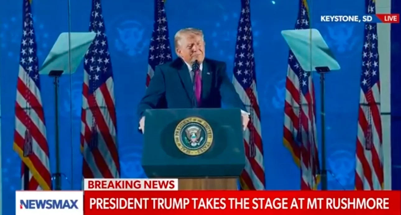 Donald Trump. Przemówienie przy Mount Rushmore