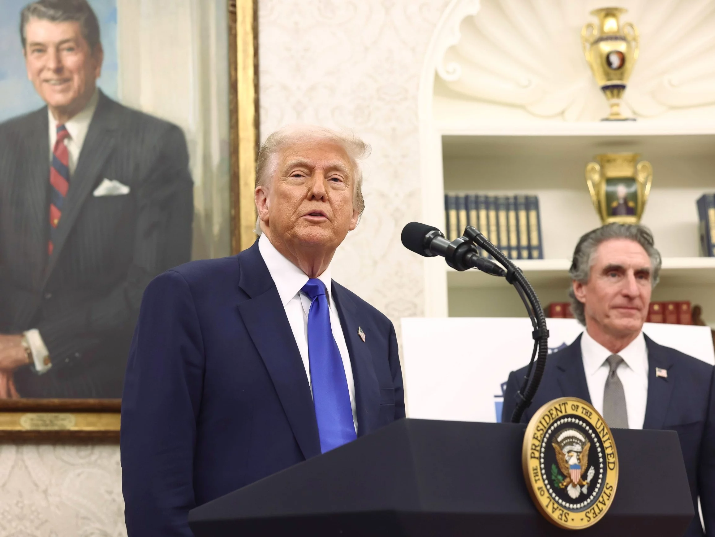Donald Trump i Doug Burgum