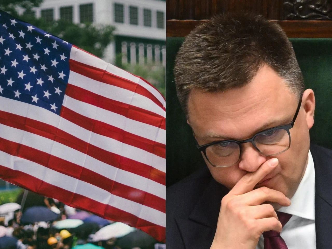 Szymon Hołownia o polityce USA