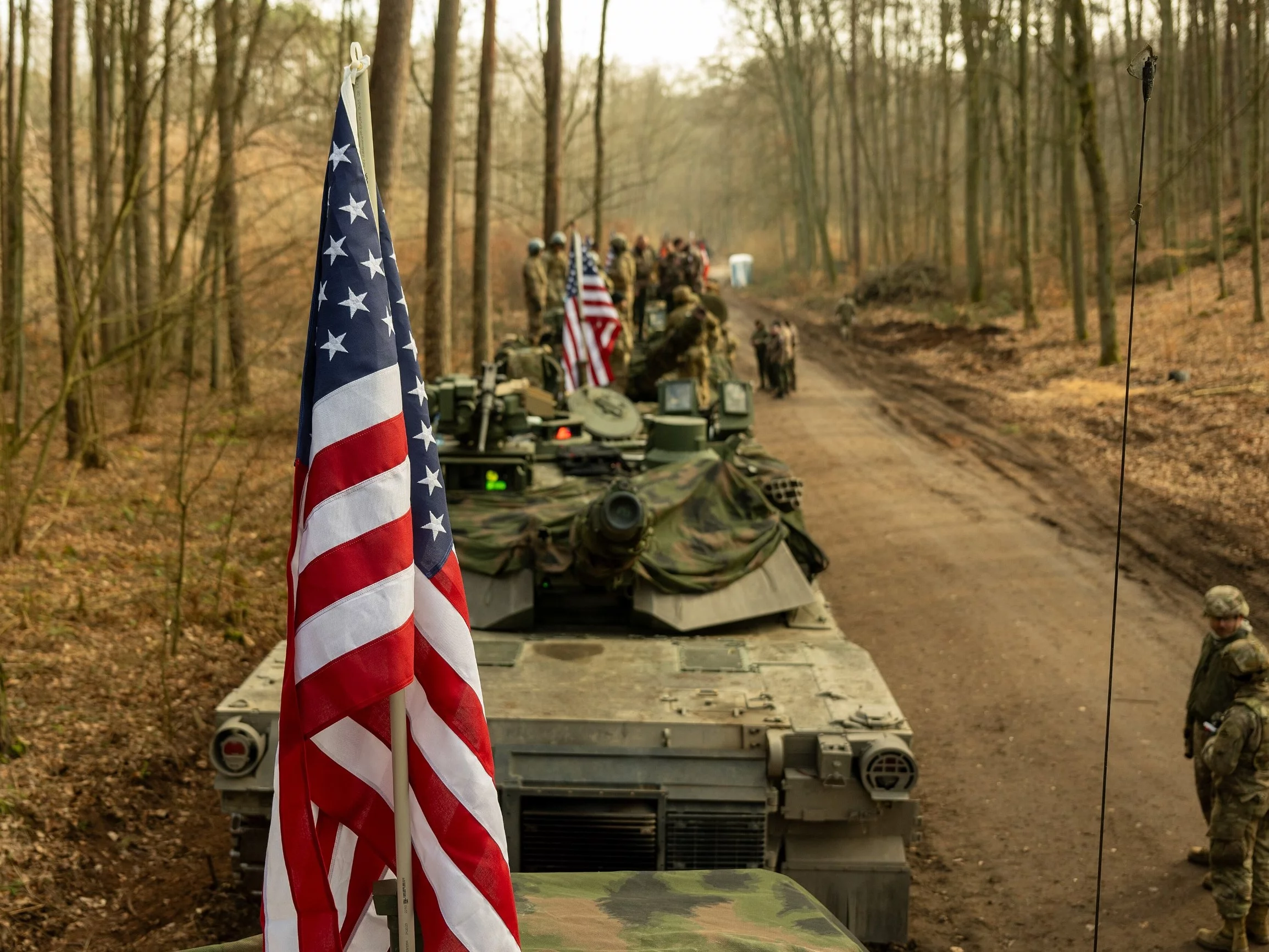 Wojska USA podczas ćwiczeń w Polsce