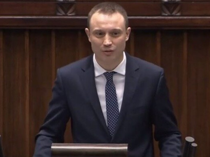 Poseł Konfederacji Krzysztof Mulawa