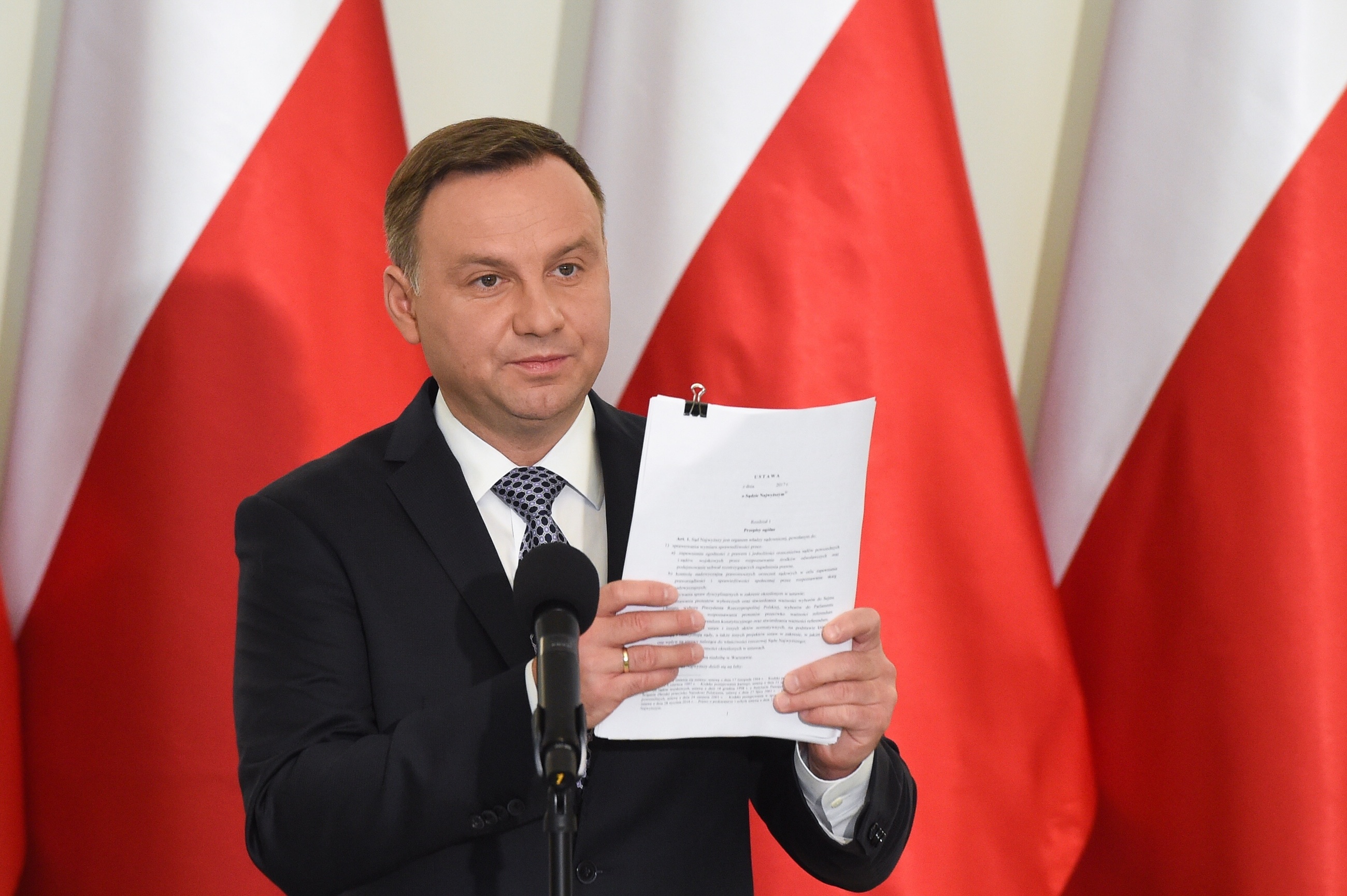 Prezydent Andrzej Duda