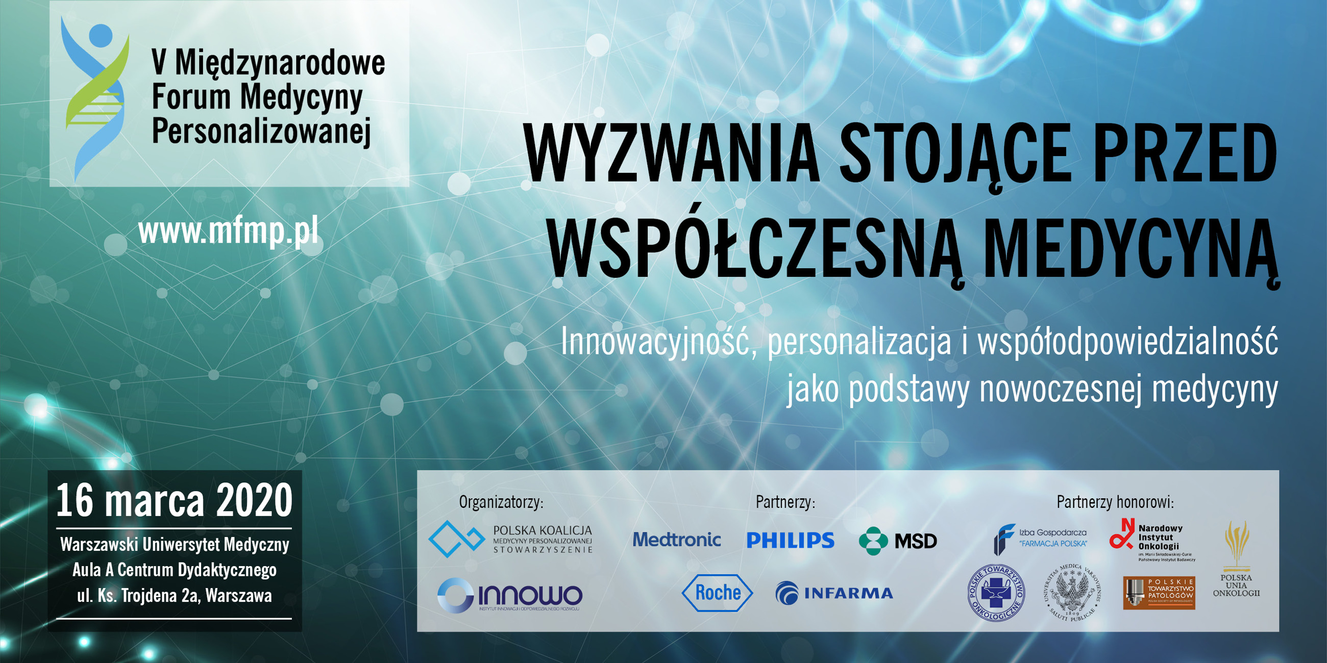 V Międzynarodowe Forum Medycyny Personalizowanej