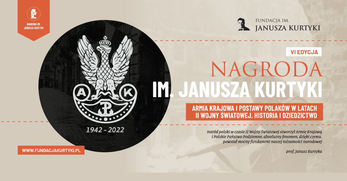 VI edycja Nagrody im. Janusza Kurtyki