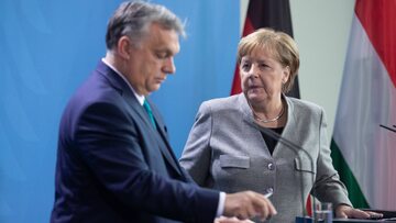 Victor Orban i Angela Merkel
