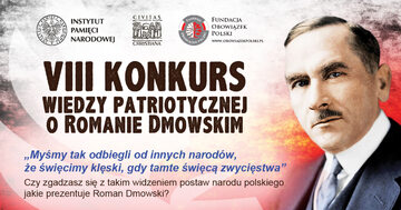 VIII Konkurs wiedzy patriotycznej o Romanie Dmowskim
