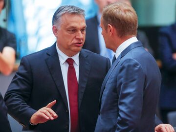 Viktor Orban i Donald Tusk