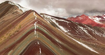 Vinicunca (Montaña de Siete Colores) - tzw. Góry Tęczowe w Peru