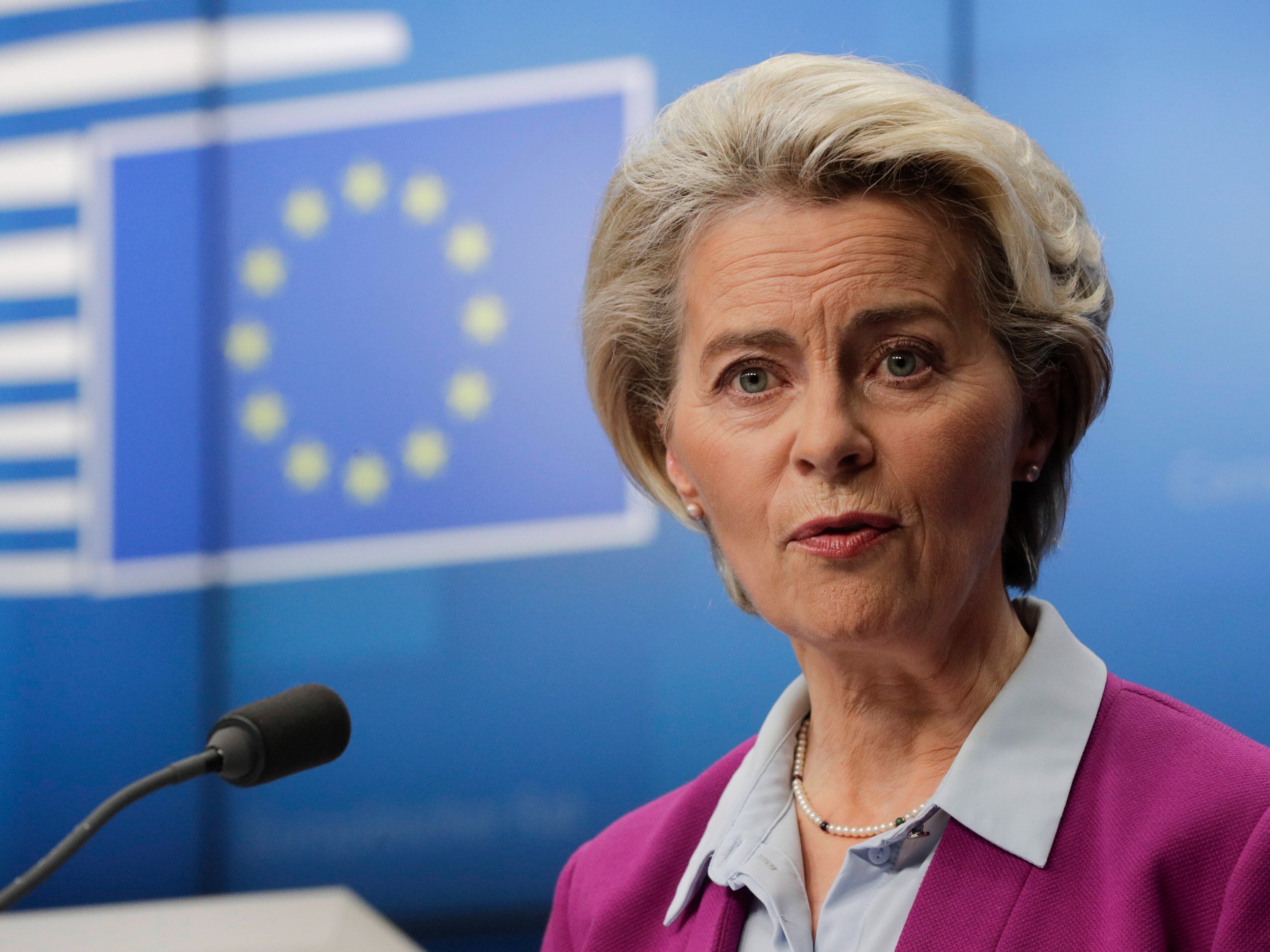 Ursula von der Leyen, przewodnicząca Komisji Europejskiej