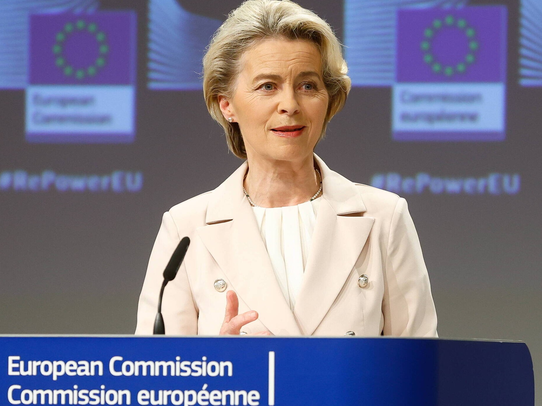 Przewodnicząca Komisji Europejskiej Ursula von der Leyen