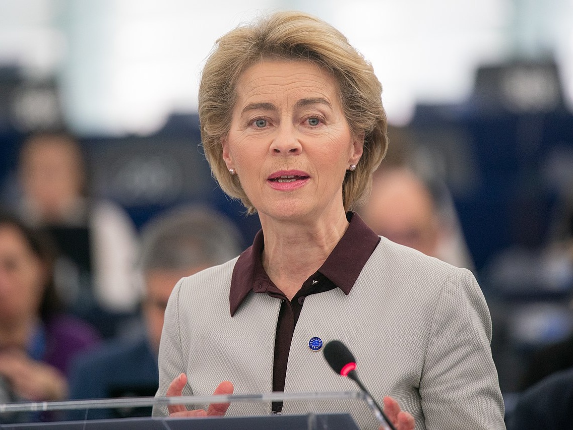 Ursula von der Leyen, przewodnicząca Komisji Europejskiej