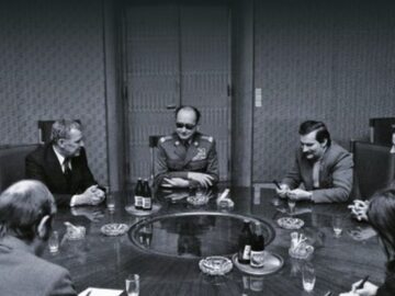 W czasie rozmowy Solidarności ze stroną rządową, 10 marca 1981 r.