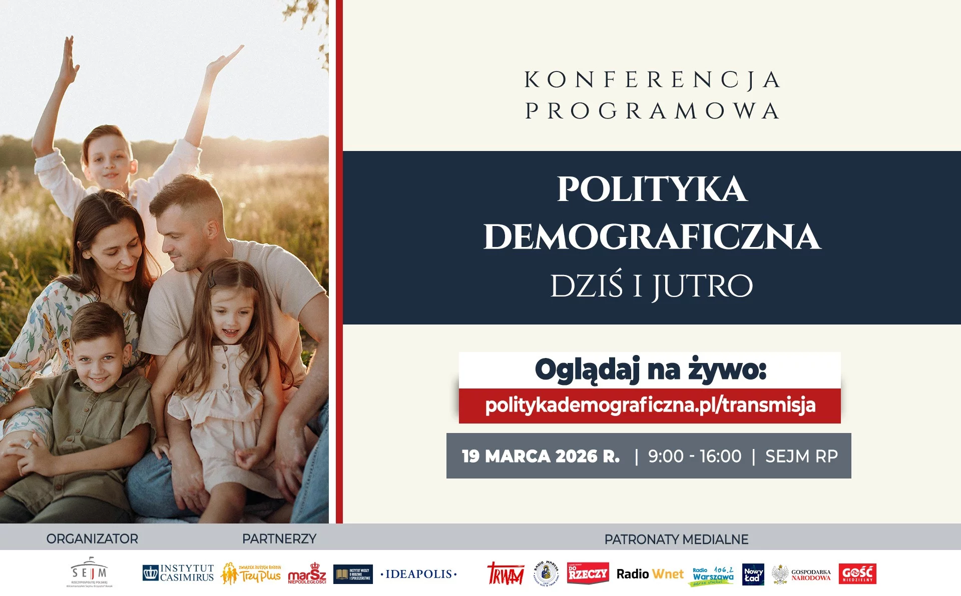 Konferencja o polityce demograficznej