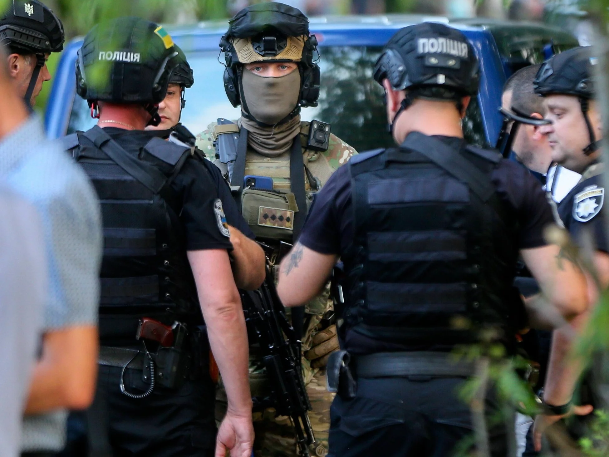 Ukraińska policja, zdjęcie ilustracyjne
