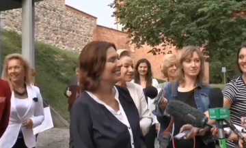 W mediach społecznościowych furorę robi krótkie nagranie ze spotkania z Małgorzatą Kidawą-Błońską.