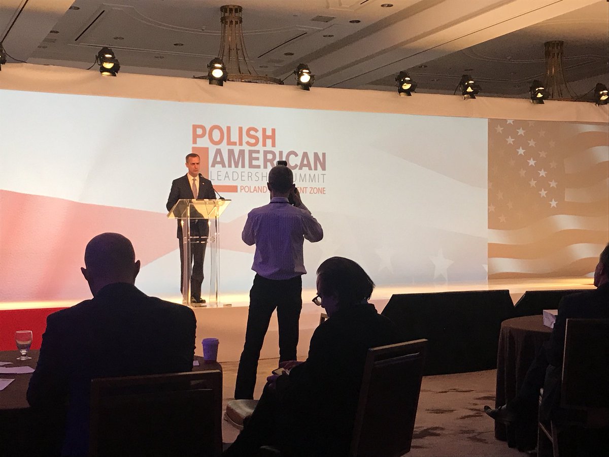 Specjalnym gościem konferencji był były manager kampanii wyborczej Donalda Trumpa Corey Lewandowski.