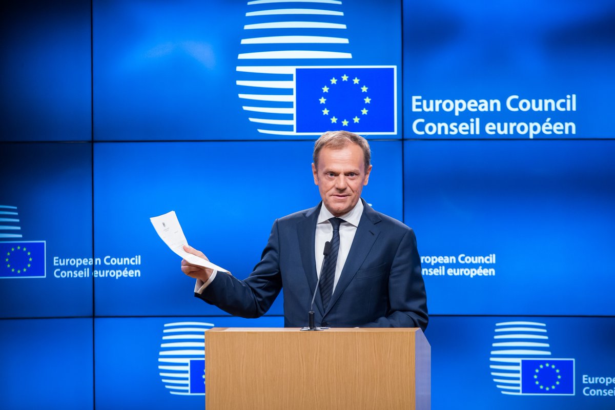 Donald Tusk, szef Rady Europejskiej