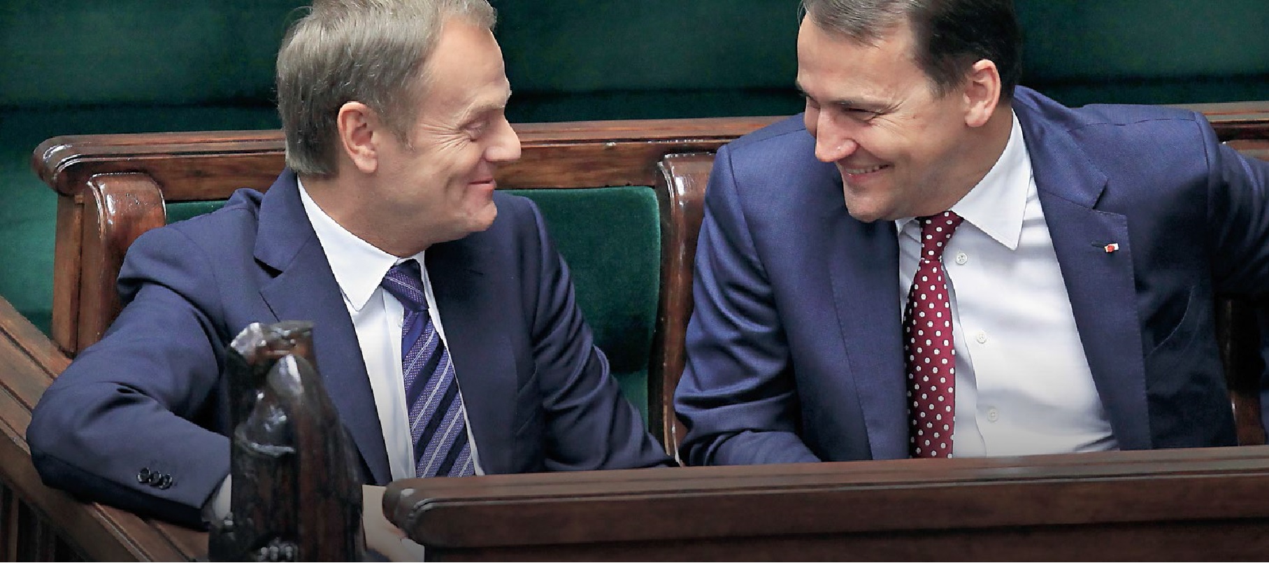 Donald Tusk i Radosław Sikorski