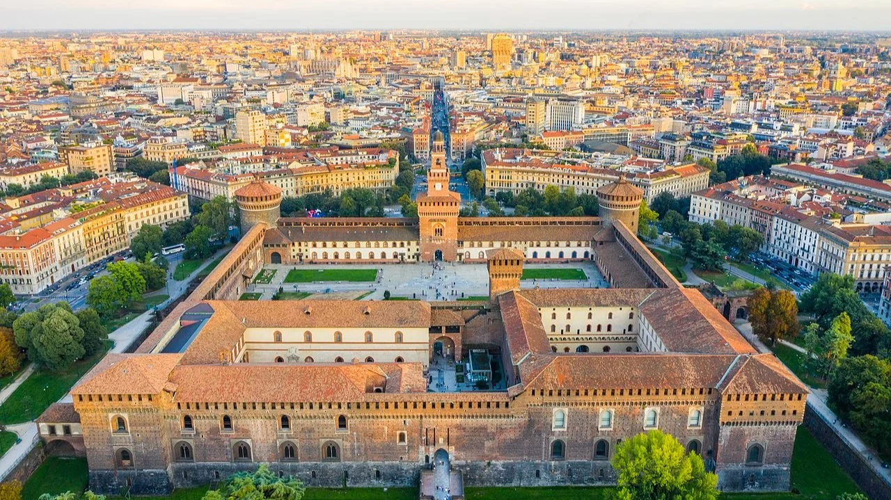 Zamek w Mediolanie (Castello Sforzesco)
