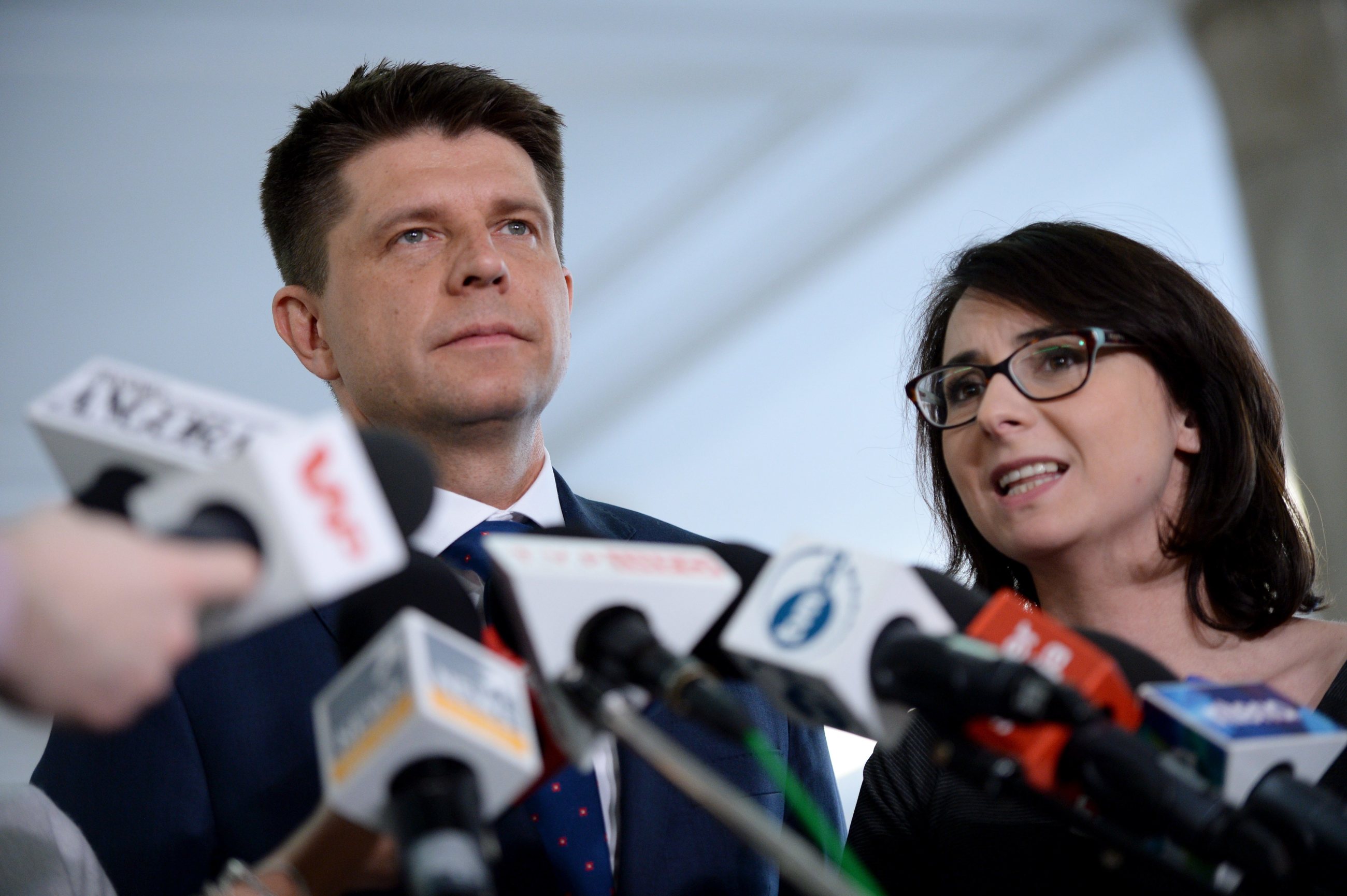 Ryszard Petru i Kamila Gasiuk-Pihowicz (Nowoczesna)