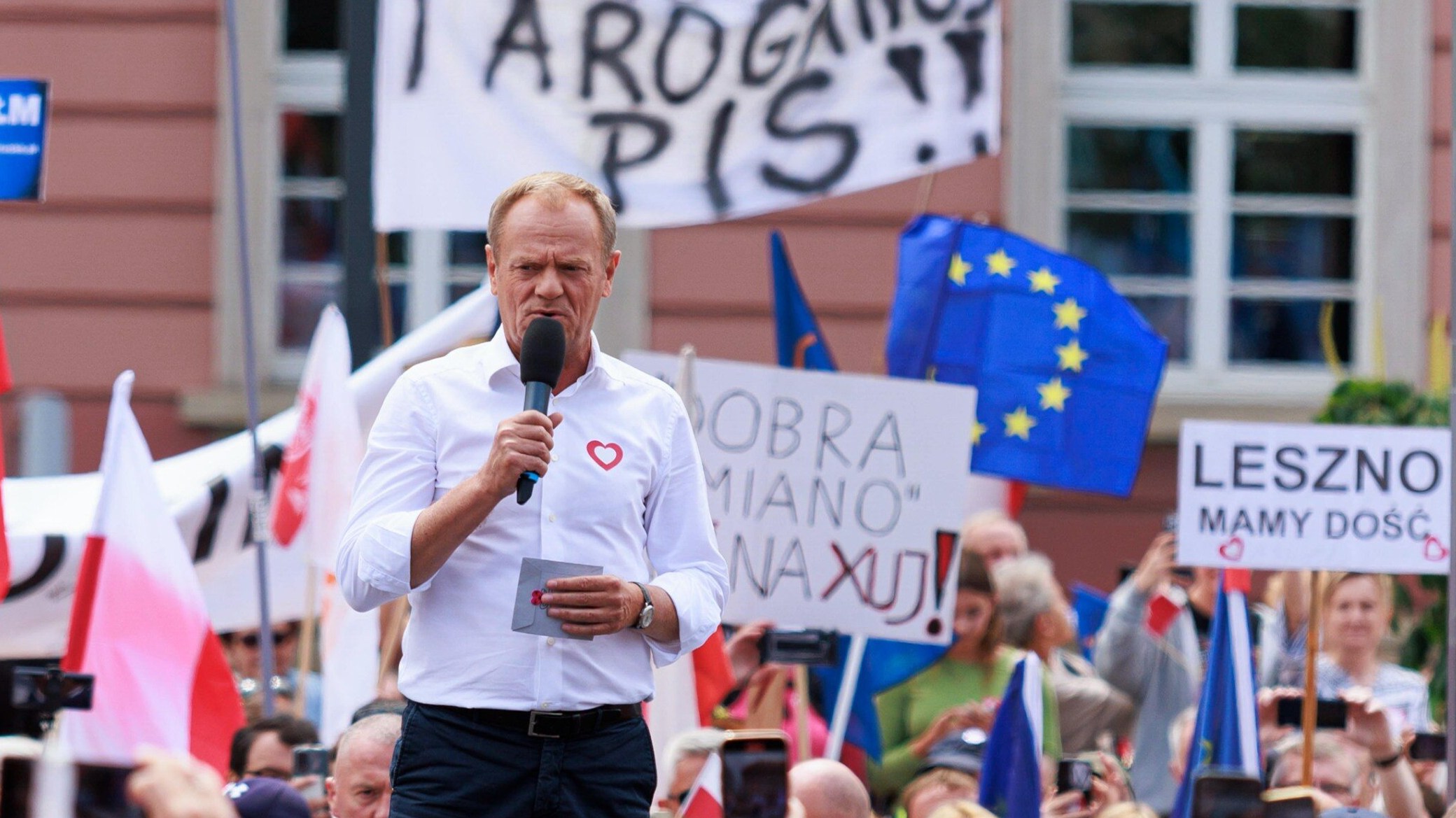 Donald Tusk, przewodniczący Platformy Obywatelskiej