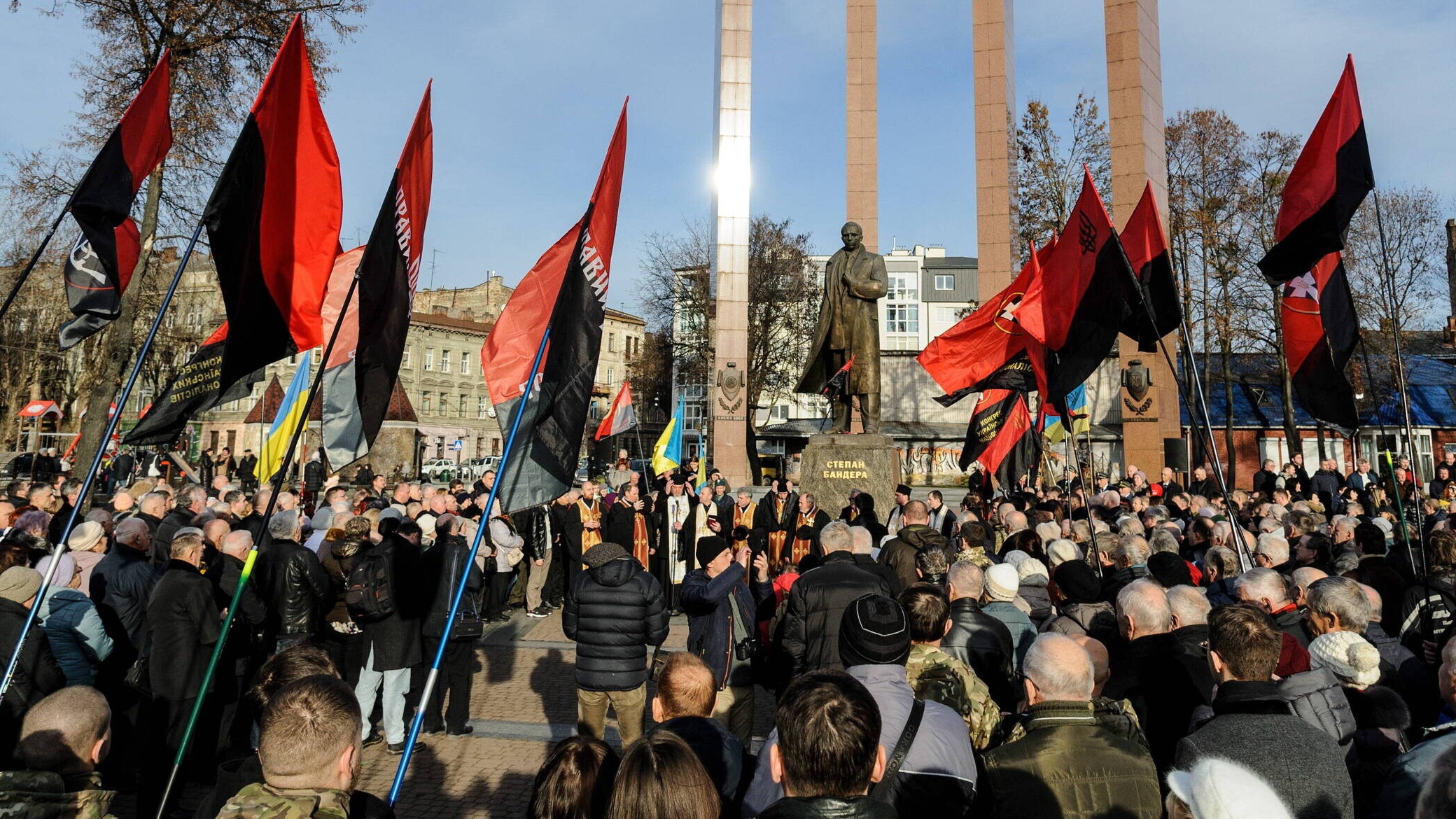 Ukraińcy obchodzą 114. rocznicę urodzin przywódcy nacjonalistów Stepana Bandery