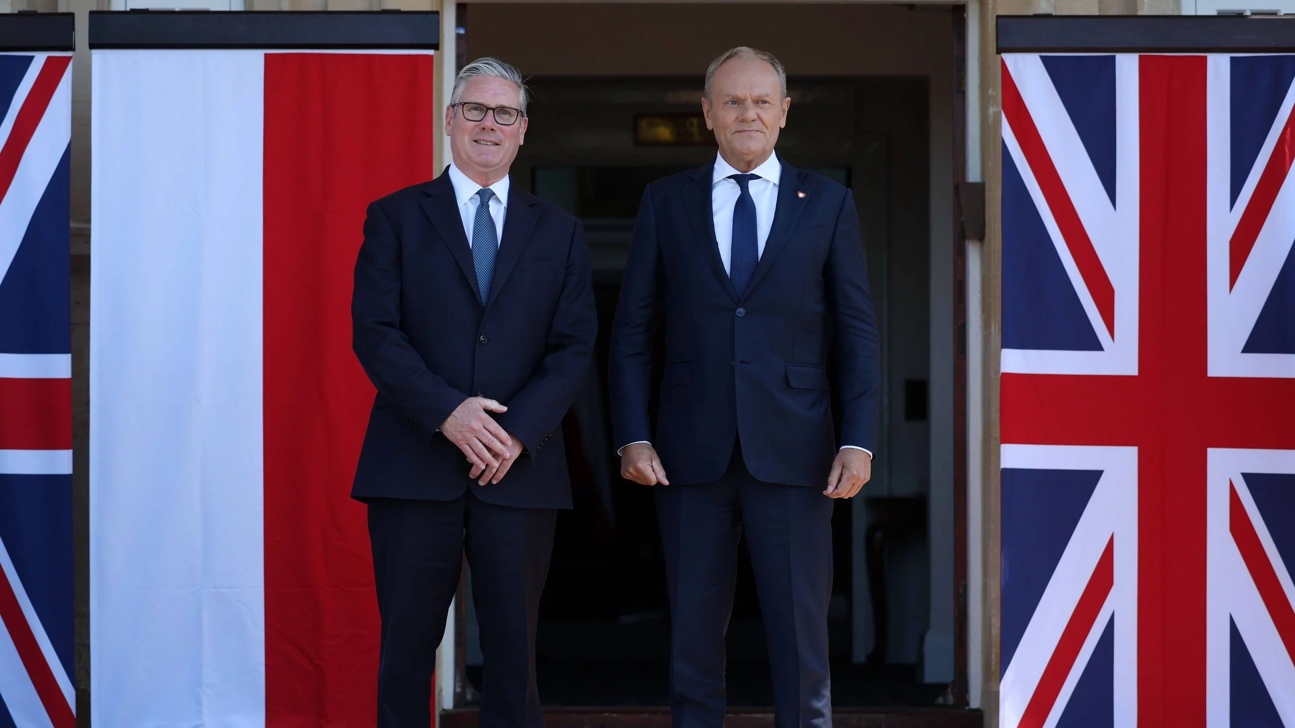 Keir Starmer i Donald Tusk