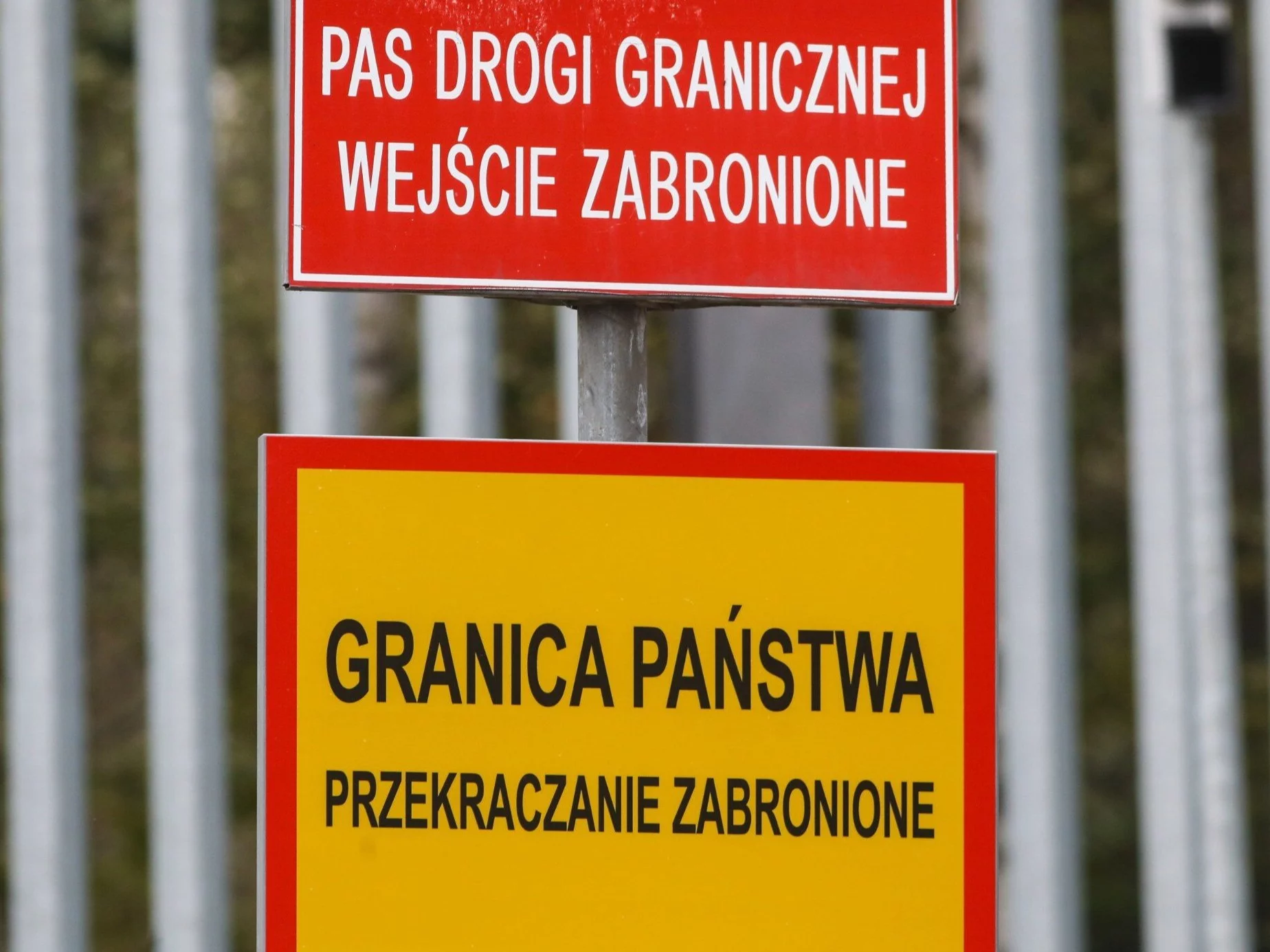 Granica polsko-białoruska w miejscowości Stare Masiewo