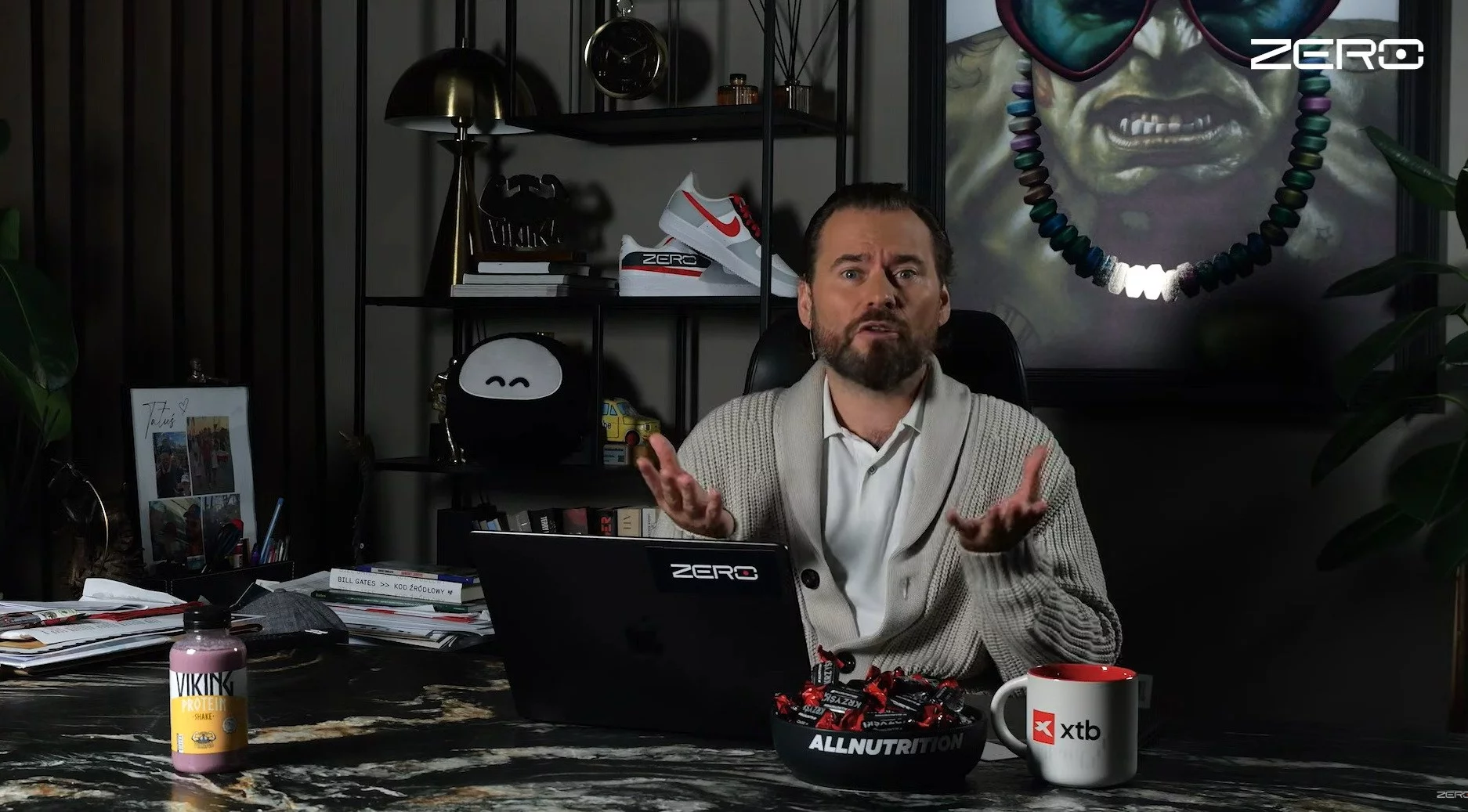 Krzysztof Stanowski w studiu Kanału Zero