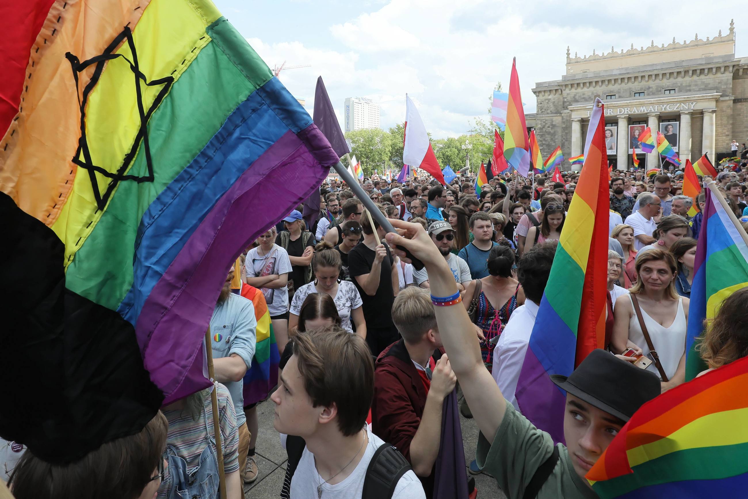 Manifestacja „Warszawa przeciw przemocy. Solidarni z Białymstokiem”